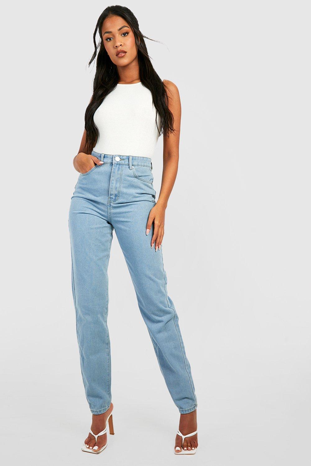 Tall Jean mom taille haute basique